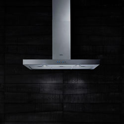 Elica Ledge 90 Chimney Cooker Hood, Stainless Steel